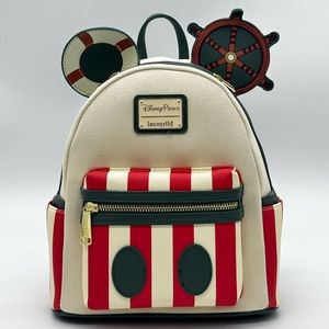 Disney Mickey Mouse: The Main Attraction Loungefly Mini Backpack-Limited Release